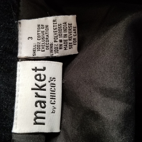 Folklore Stitch Velvet Jacket – XXL Colorful Lined - Picture 6 of 6